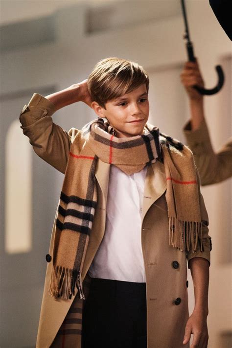 burberry romeo|Romeo Beckham for Burberry: The Christmas Campaign.